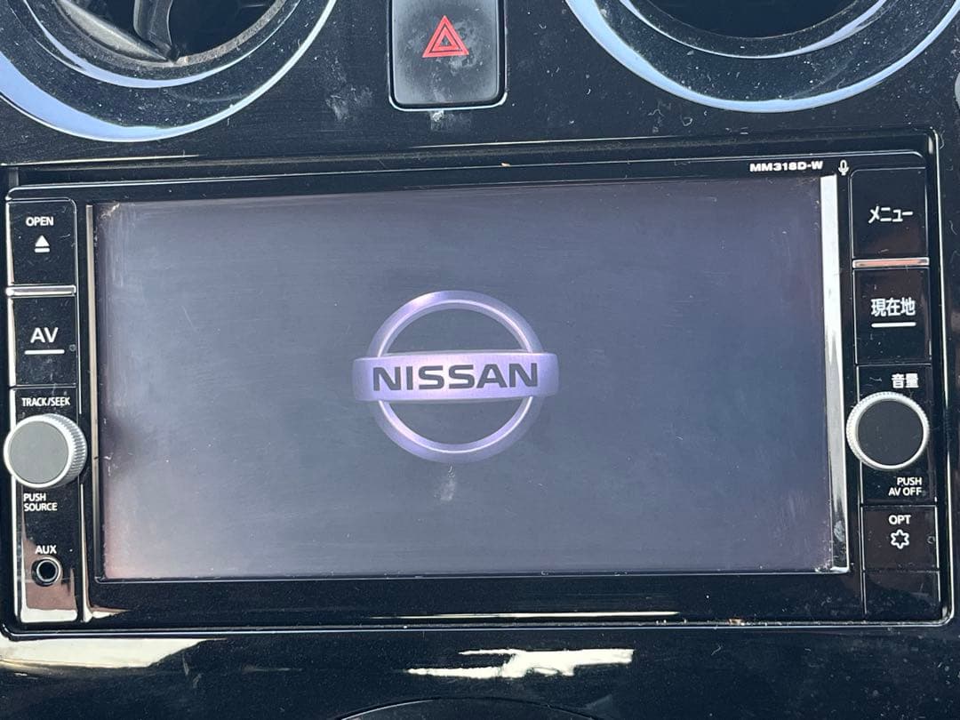 日産純正ナビ　MM318D-W
