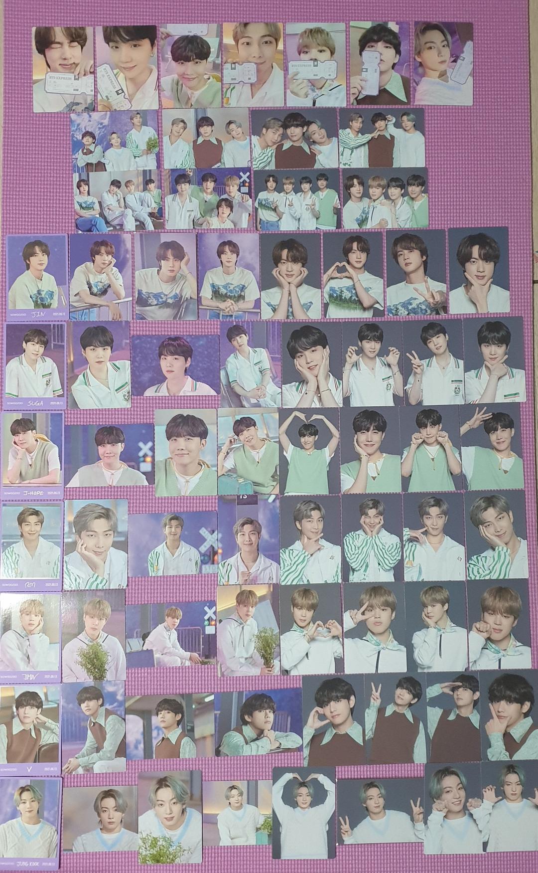 BTS 소우주 ソウジュ ミニフォト 限定カード セット フルコンプ