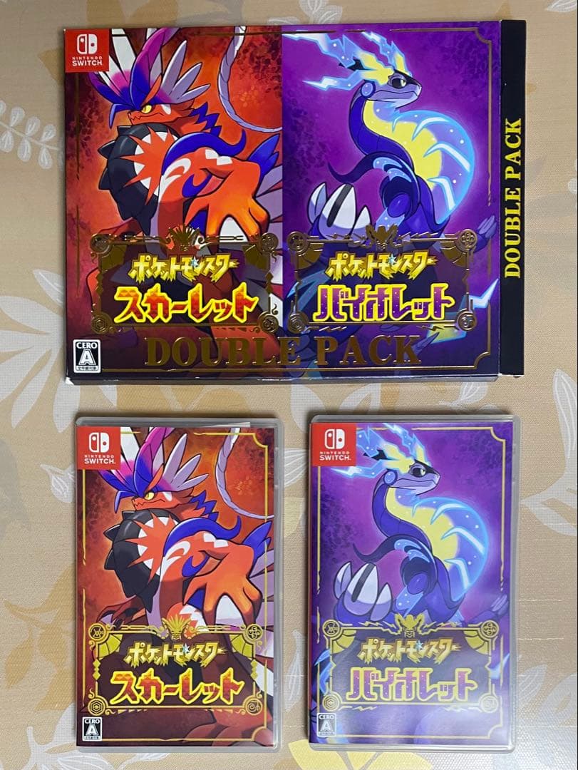 k*p様 ポケットモンスター スカーレット・バイオレット ダブルパック