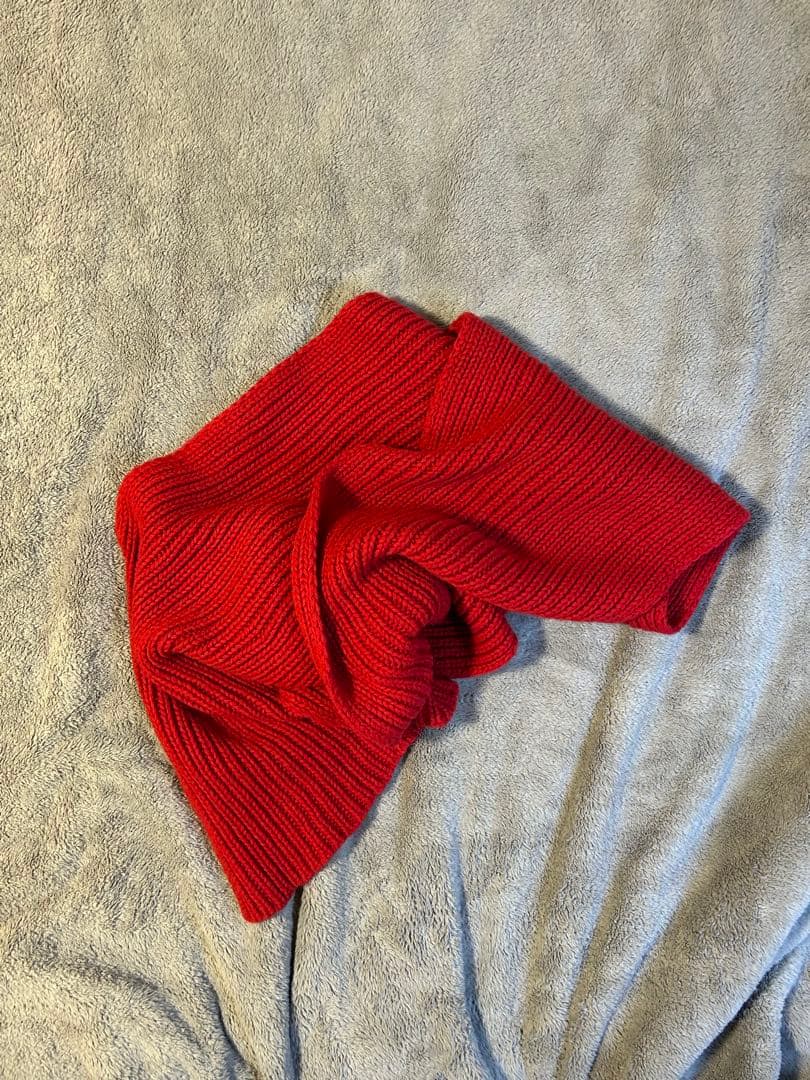 BASERANGE MEA SCARF RED 最終値下げ