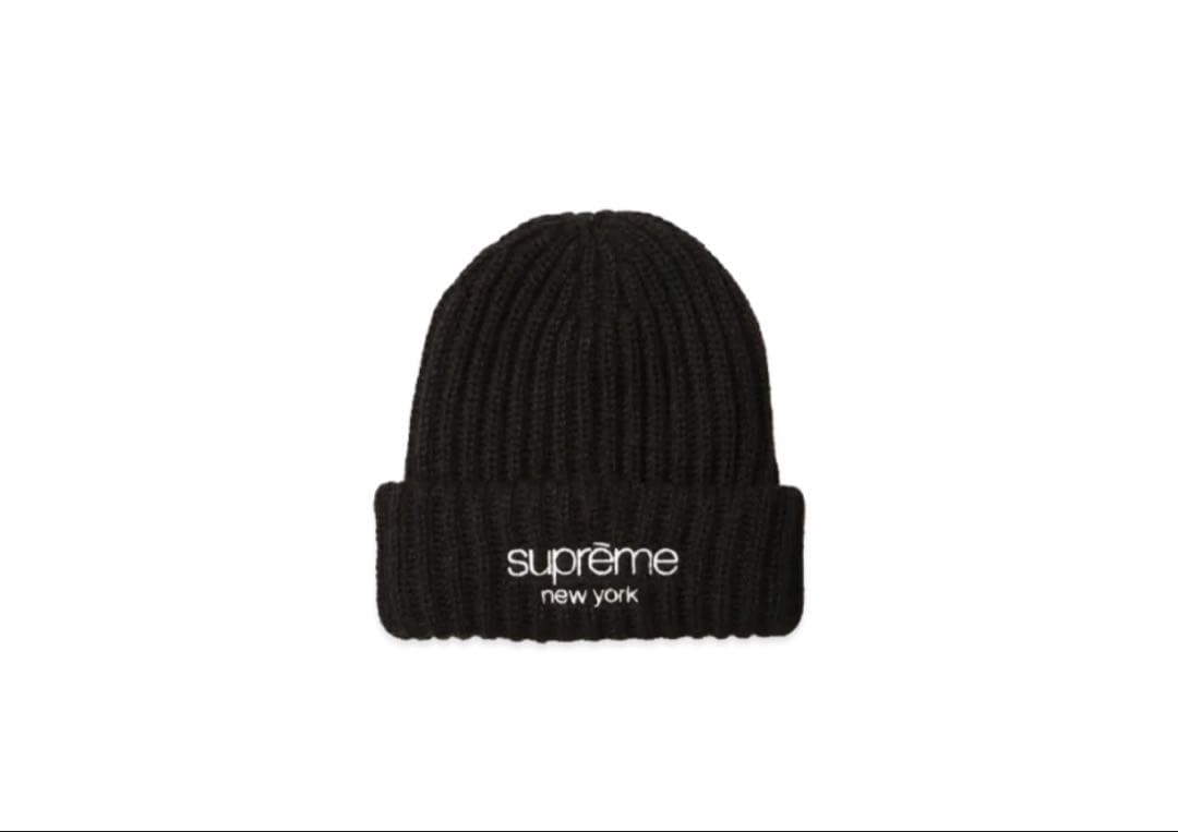 帽子 Supreme Chunky Rib Classic Logo