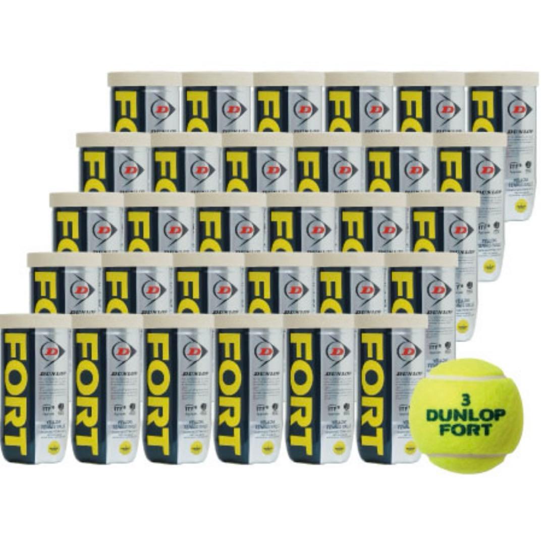 DUNLOP FORT テニスボール 30缶入り