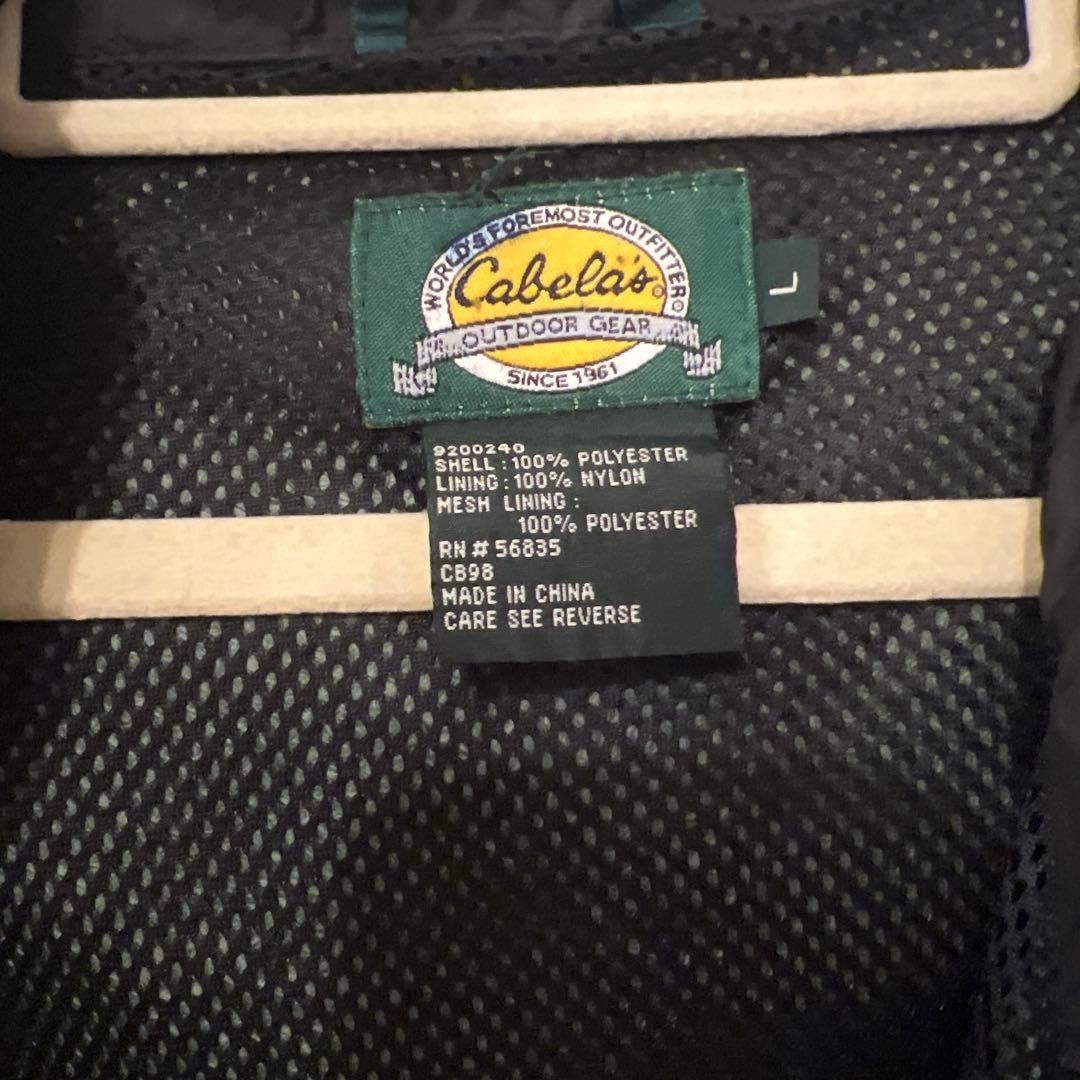 値下げ 90s cabela's カベラス WADINGジャケット フィッシング