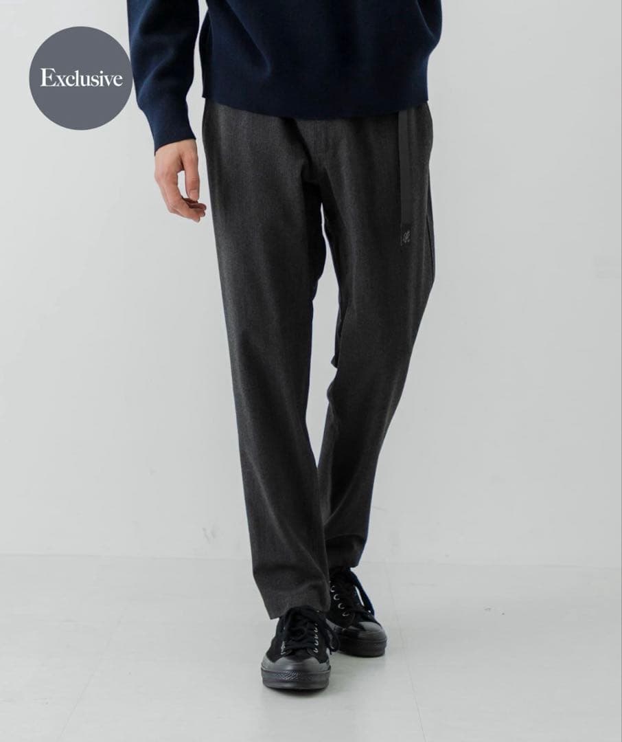 『別注』Gramicci　WASHABLE WOOLLY PANTS