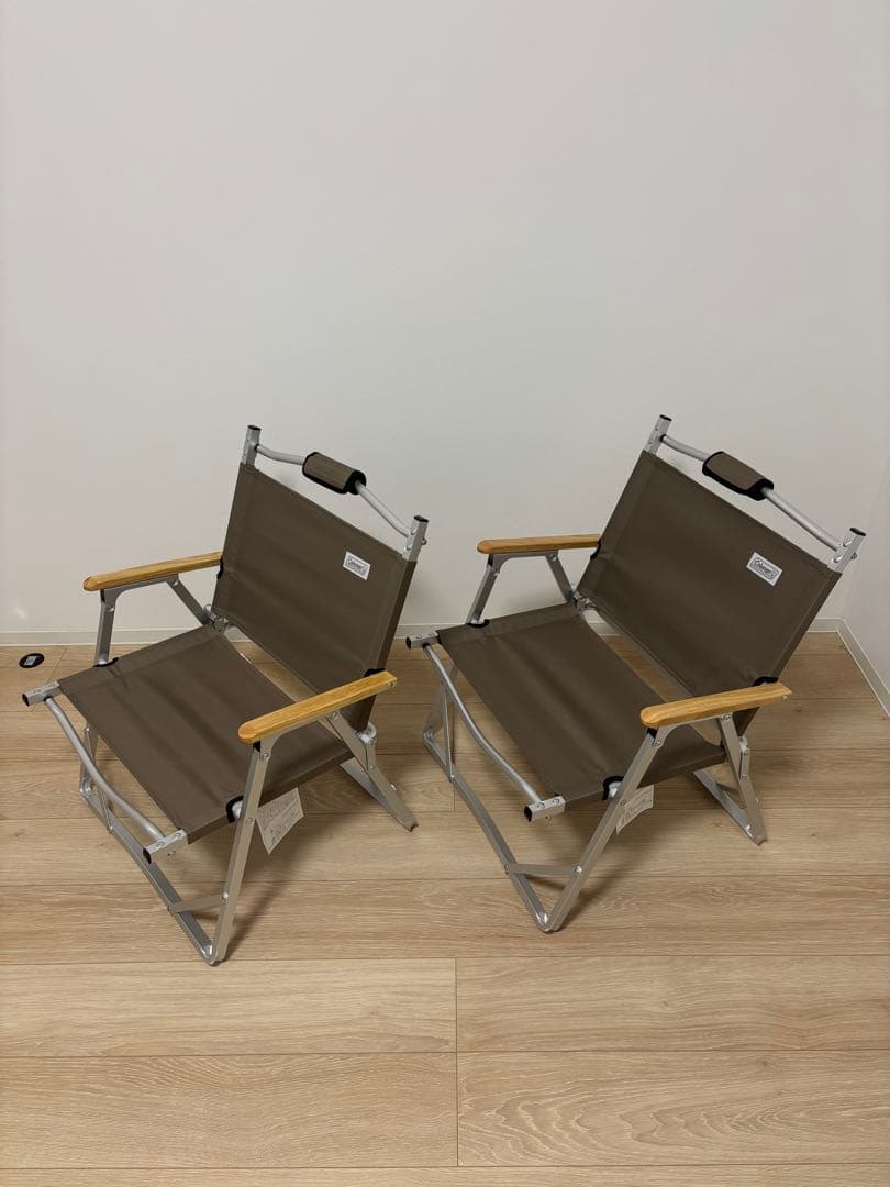 コールマン コンパクトフォールディングチェア　2脚セット