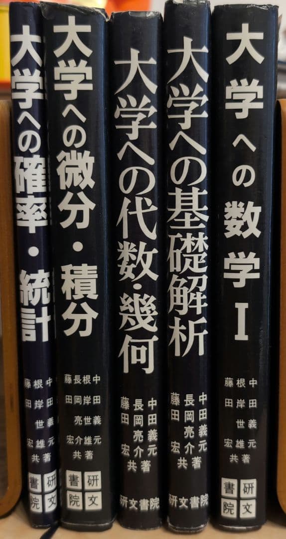 研文書院 大学への数学シリーズ 黒大数