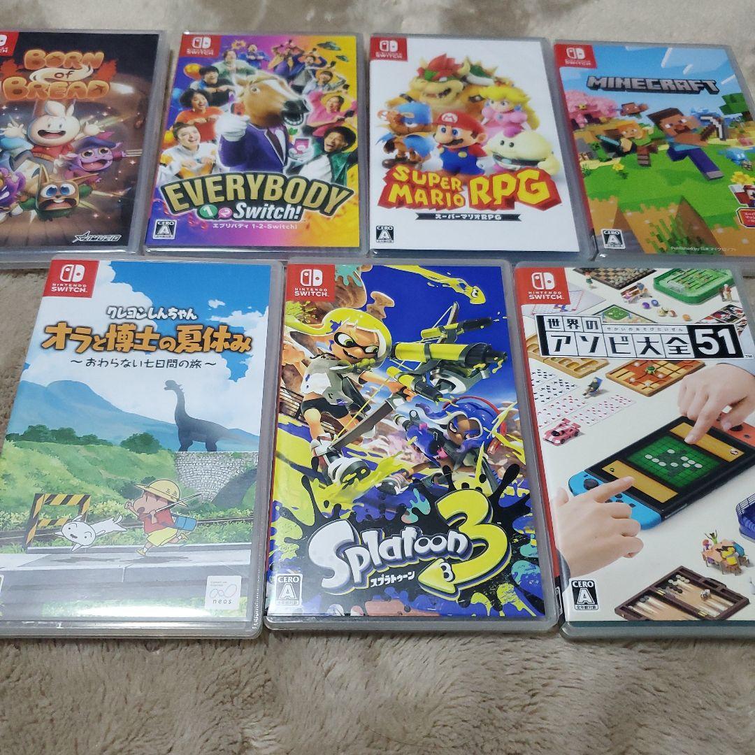 Switch　ゲームソフトセット スーパーマリオRPG　マイクラ　など