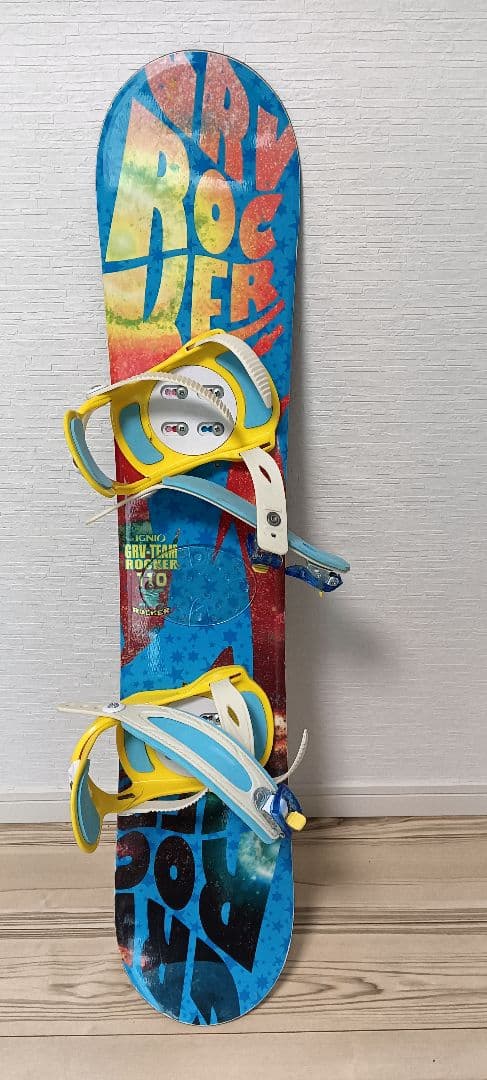 キッズ用スノーボード　3点セット　オマケつき