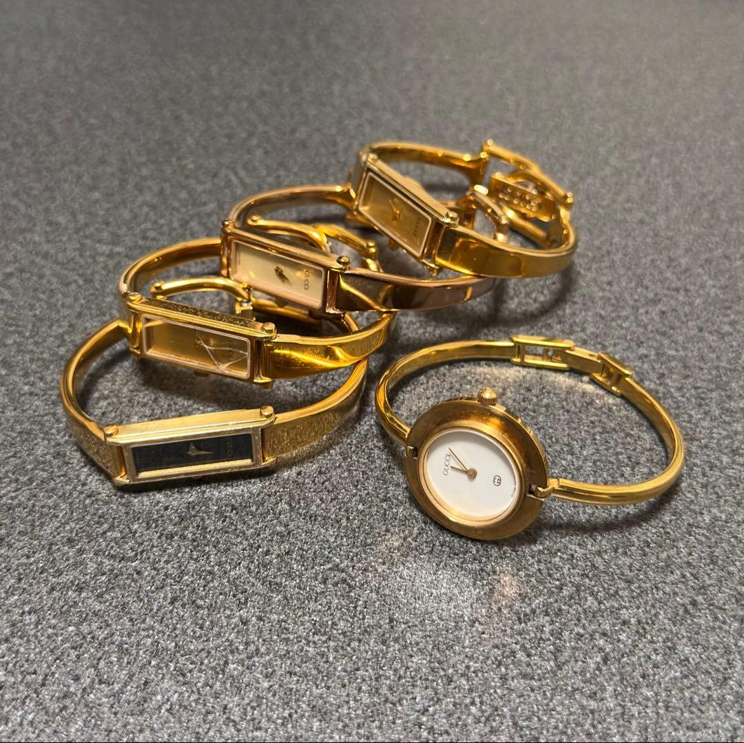 ボシボシ　GUCCI 1500L チェンジベゼル 時計まとめ売り ジャンク