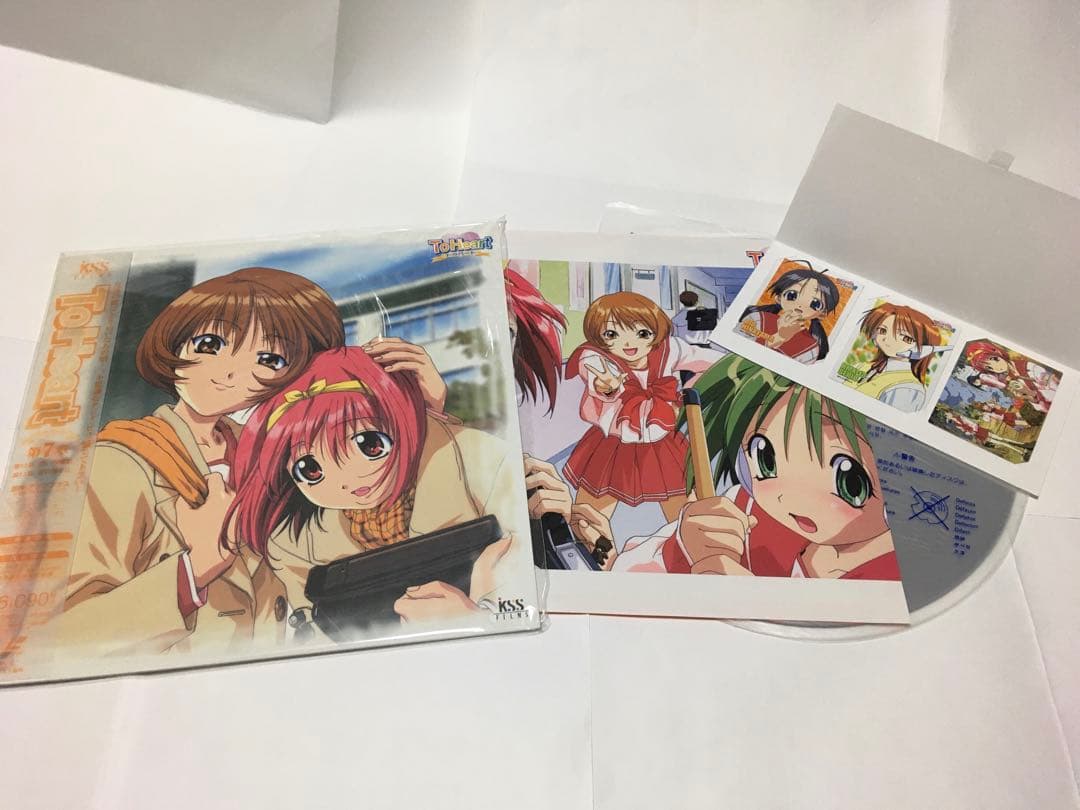 LD アニメ ToHeart BOX カード タペストリー&ポスター付き
