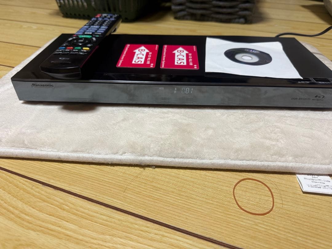 PanasonicDMR-BRW2020 ブルーレイディスクレコーダージャンク品