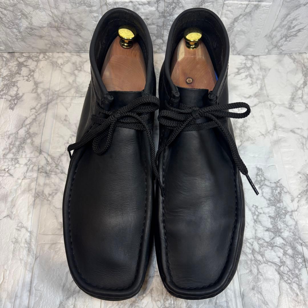 【美品】 clarks クラークス ワラビー レザー チャッカブーツ 28㎝