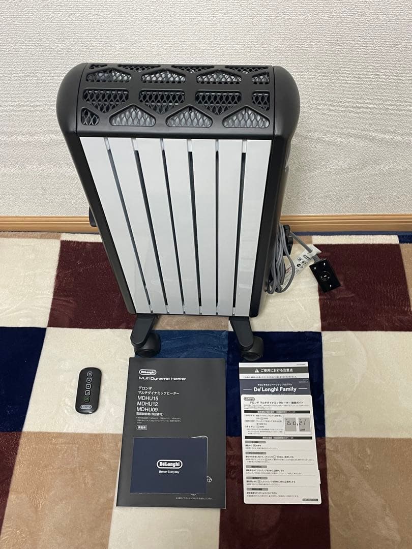 えがお　デロンギ　オイルヒーター MDHU09-BK