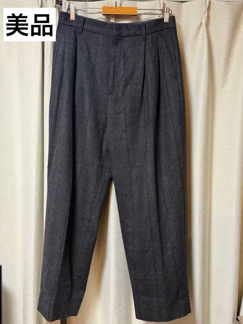 【半額】stein EX WIDE TAPERED TROUSERS