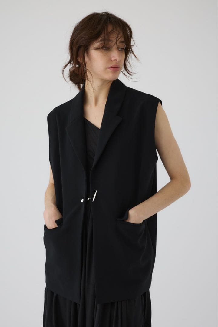 トップス RIM.ARK Brass drum button vest JK