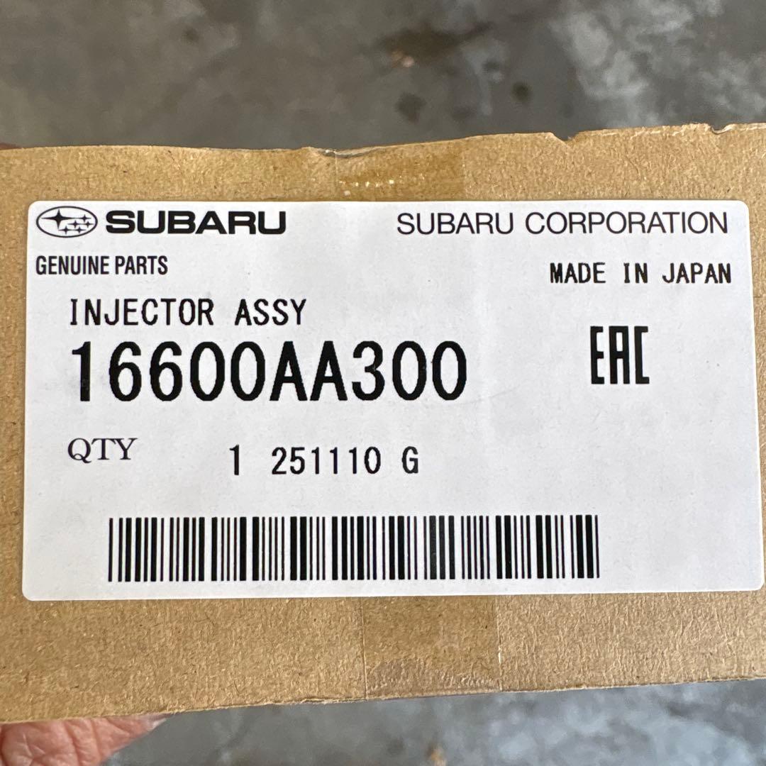 スバル レヴォーグ vm4インジェクター 16600AA300