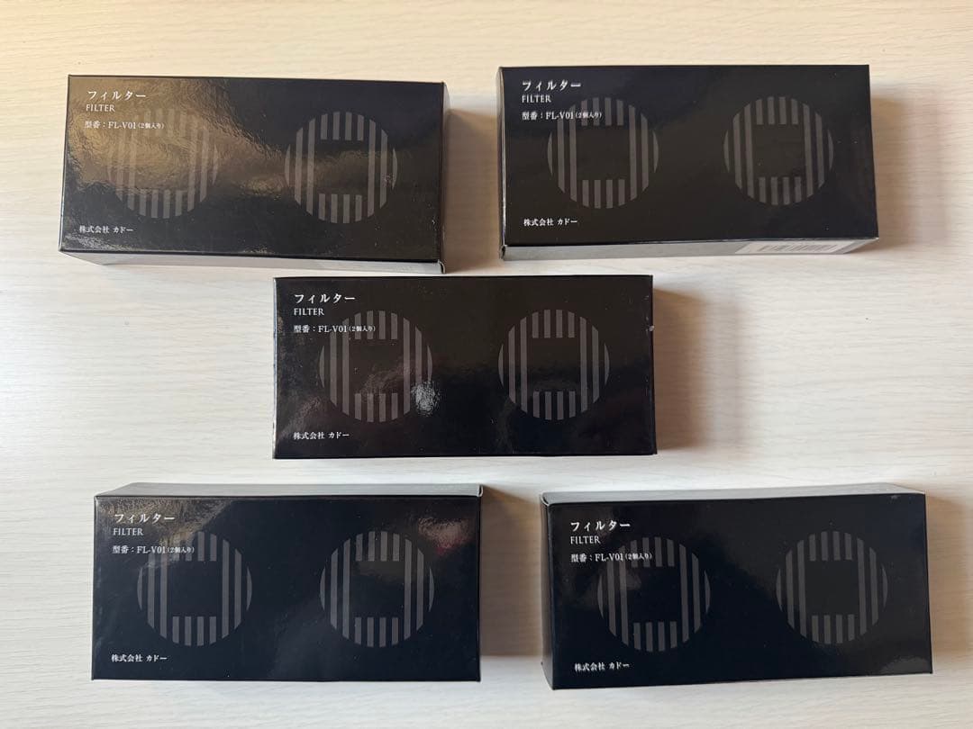 新品 未使用 AQUANODE カドー フィルター 5点 アクアノード 水素生成