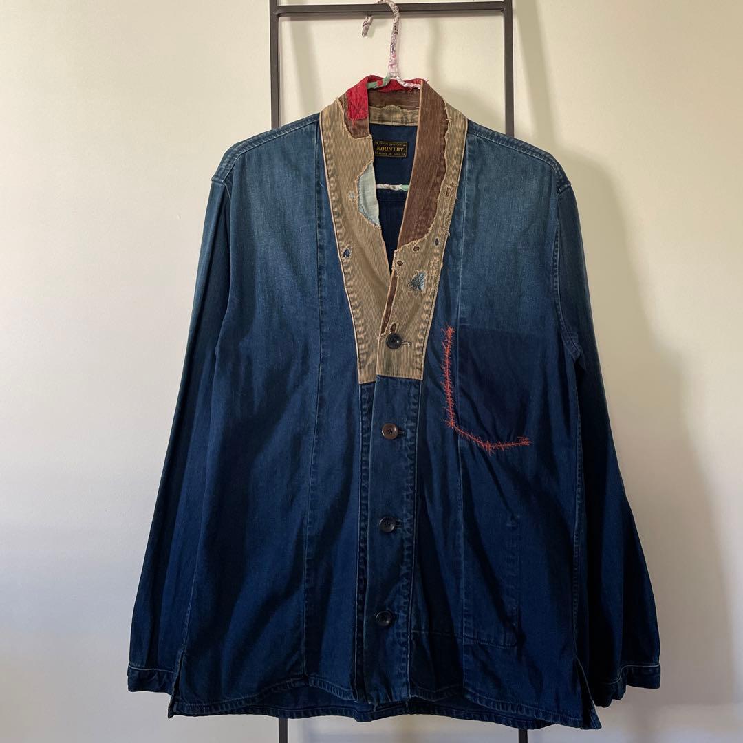 KAPITAL キャピタル　デニムジュバンシャツ　DOTERA