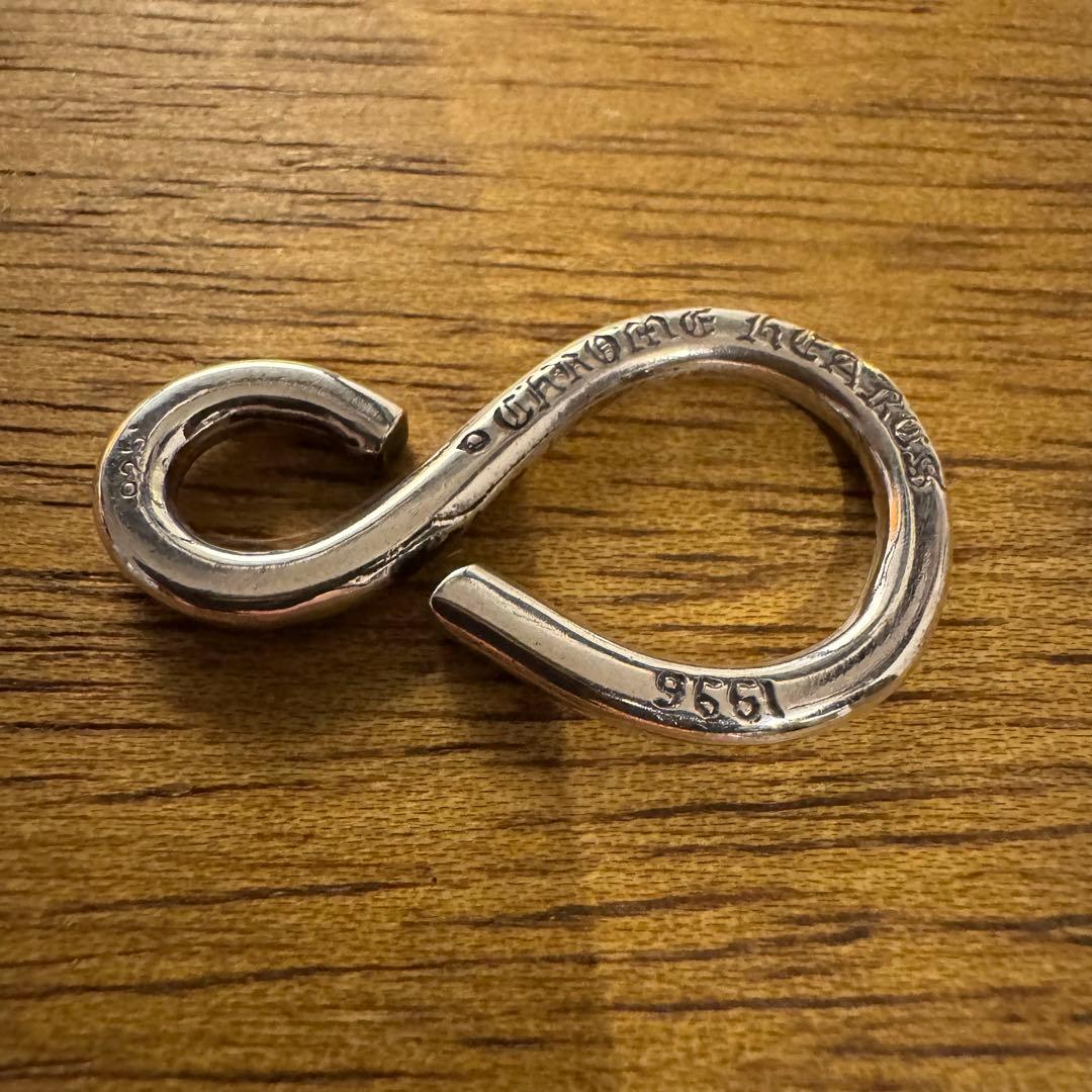 クロムハーツ Sカン S字フック ウォレット用 Sフック シルバー925