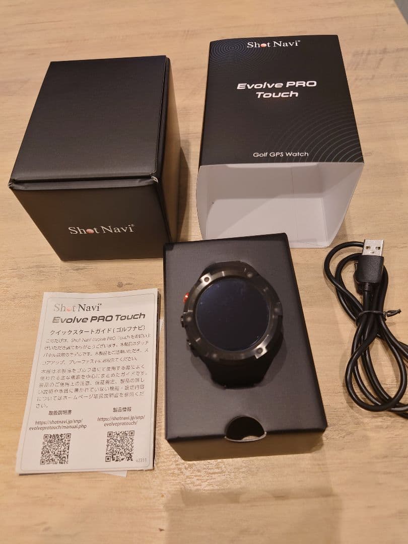 ☆Shot Navi Evolve PRO Touch ゴルフGPSウォッチ