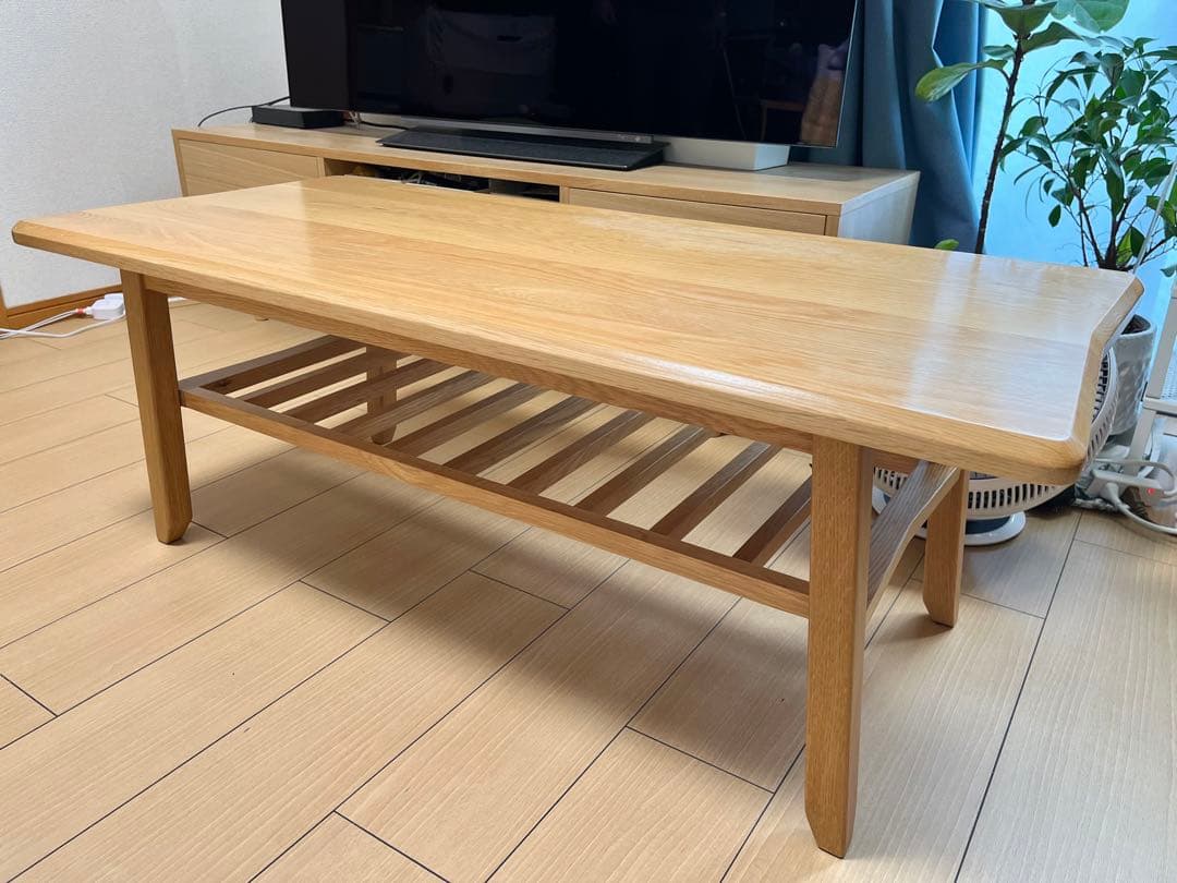 SIEVE(シーヴ) bow center table with rack