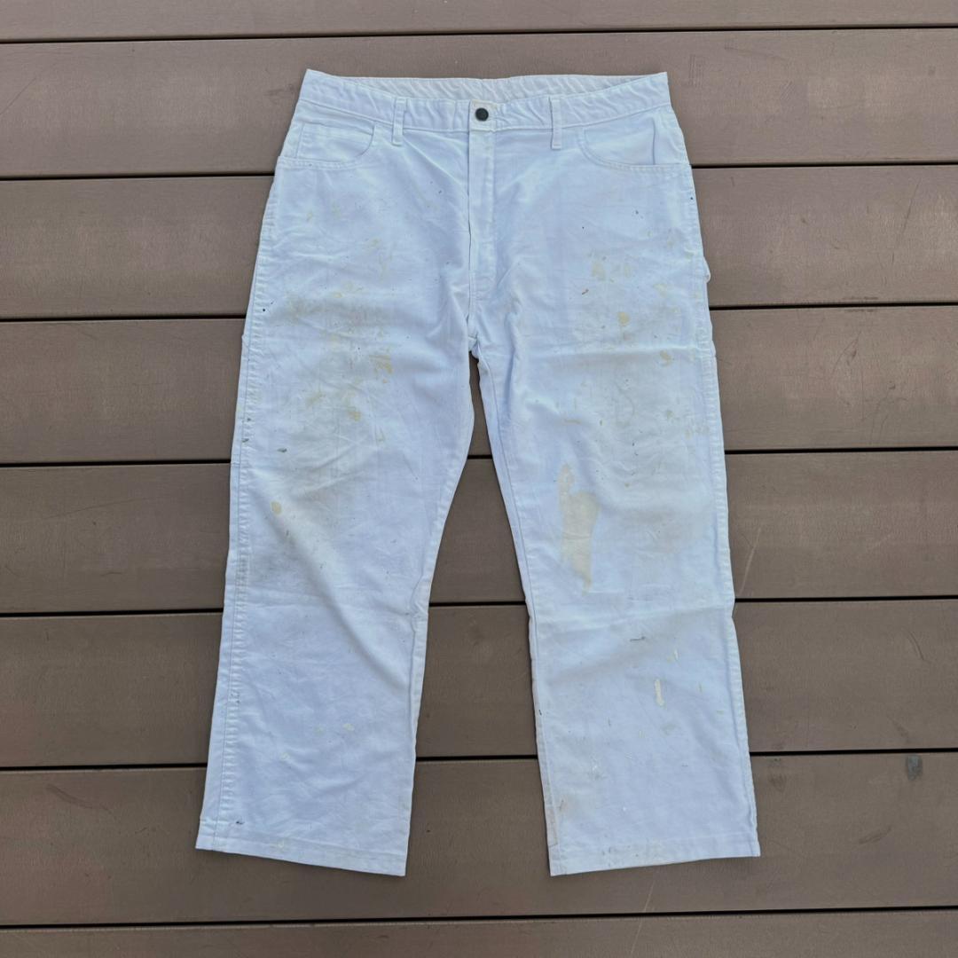 Dickies ペイント エイジング バイカー ストリート 古着 ディッキーズ