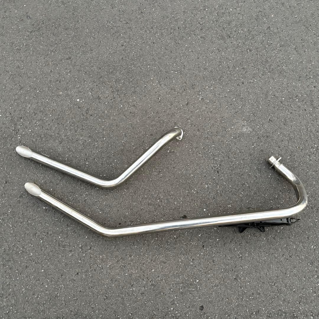 ドラッグスター400 マフラー　アップマフラー　アップスイープマフラー　絶版