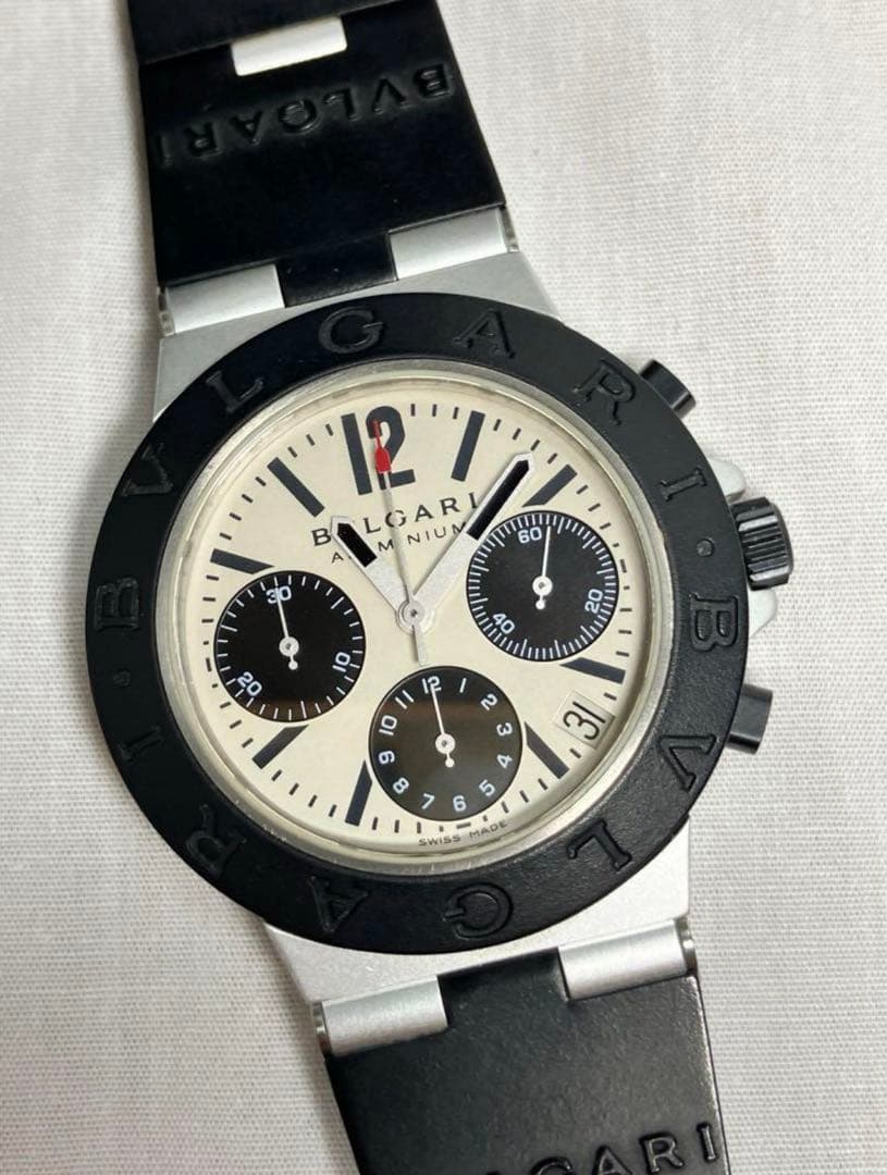 【超美品】BVLGARI AC38TA クロノグラフ 山下智久さん着用（旧版）