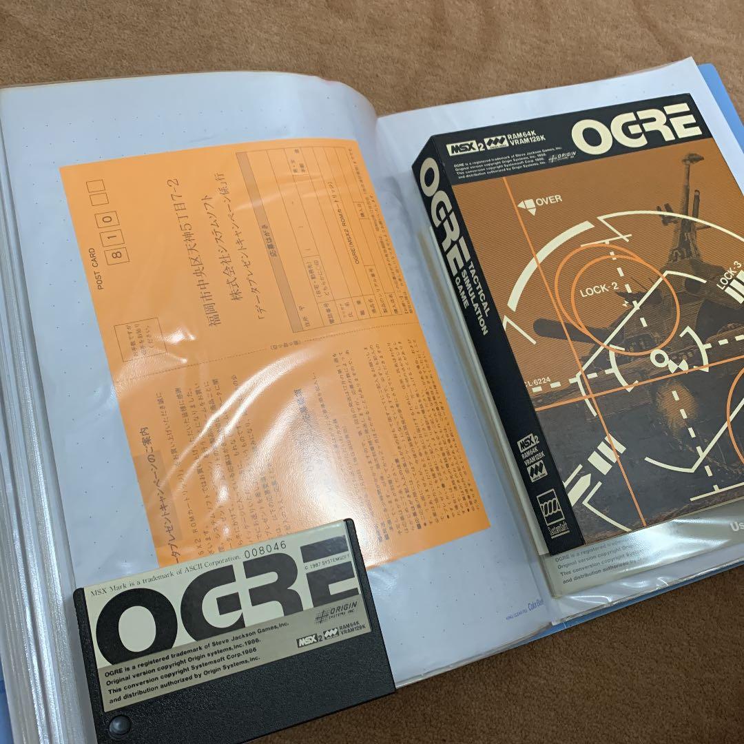 【美品】OGRE MSX ROM