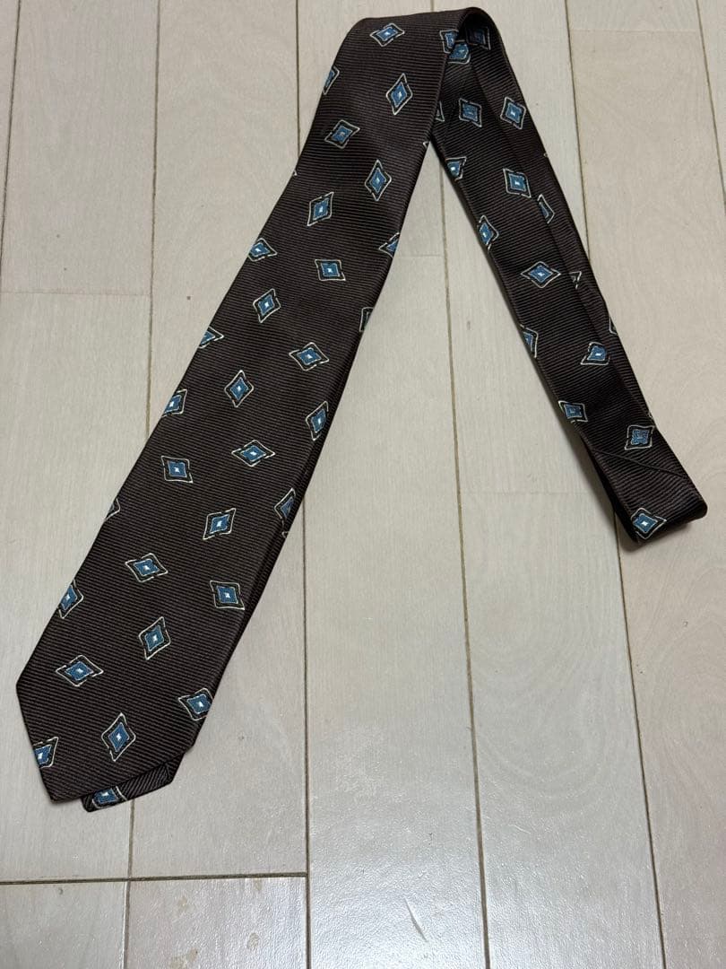 美品 1.9万 ドレイクス ハンドメイド ストライプタイ ビームスF購入