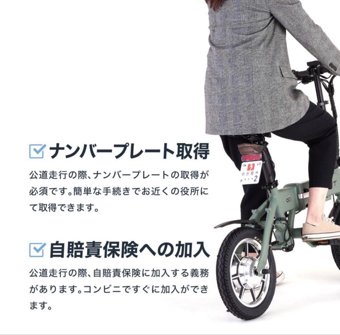 RICH BIT CITI リッチビットシティ折りたたみ電動アシスト自転車