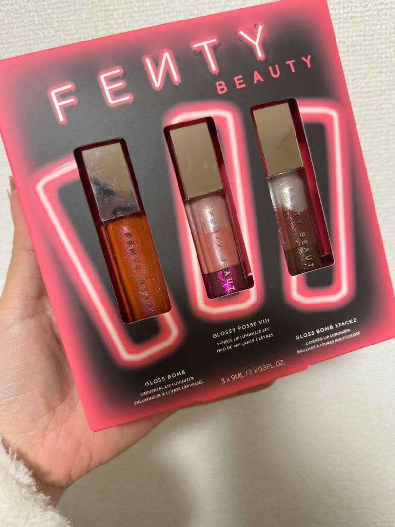 FENTY BEAUTY グロスボムセット 3色