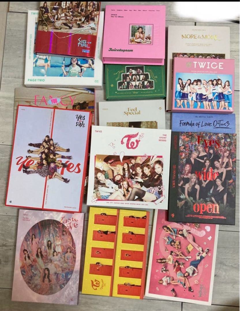TWICE アルバム まとめ売り 特典付き