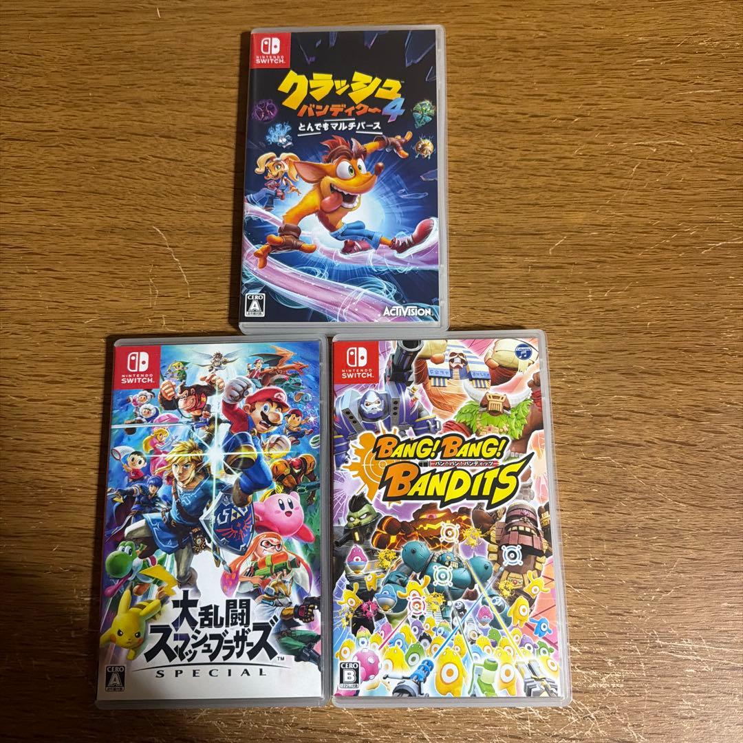 最終値下げ　Nintendo Switch ソフト3点セット