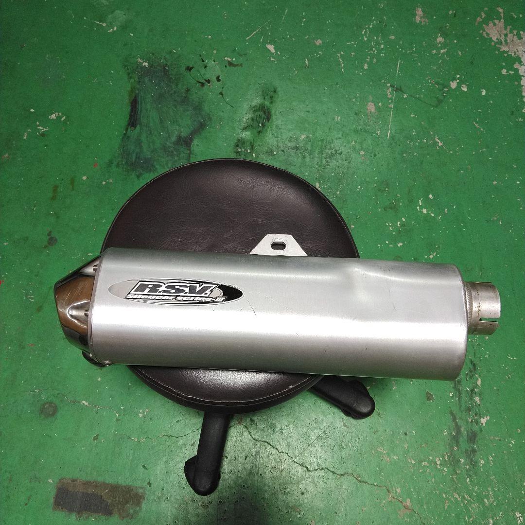 WR250R X RSV アルミ　ステンレススチール マフラージャンク