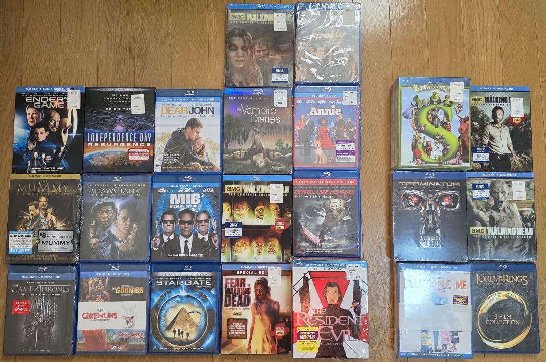 Blu-rayまとめ売り(北米版)　ブルーレイセット販売