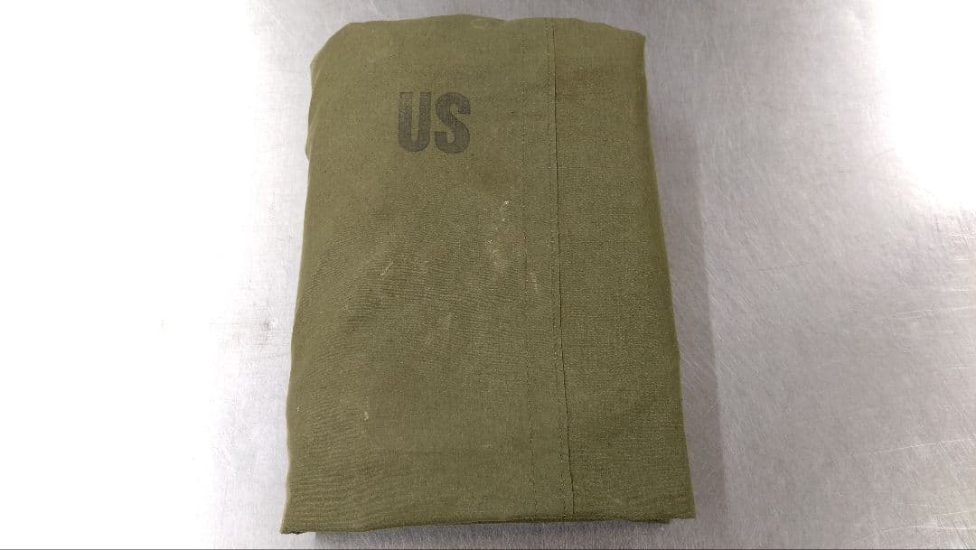 アメリカ軍 USパップテント幕のみ シェルターハーフ 軍幕①