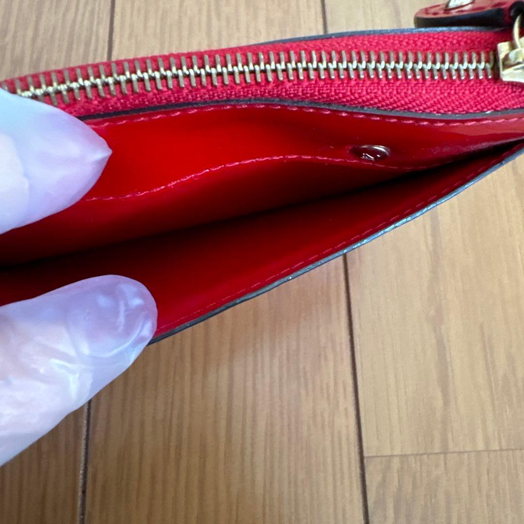 Louis Vuitton 赤 エナメル キーケース