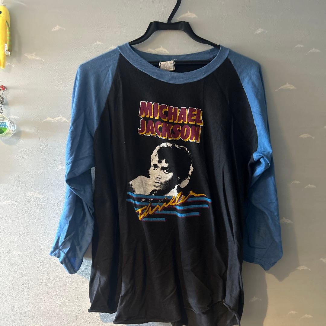 Michael Jackson 七分丈スリーブ Tシャツ XL 60s