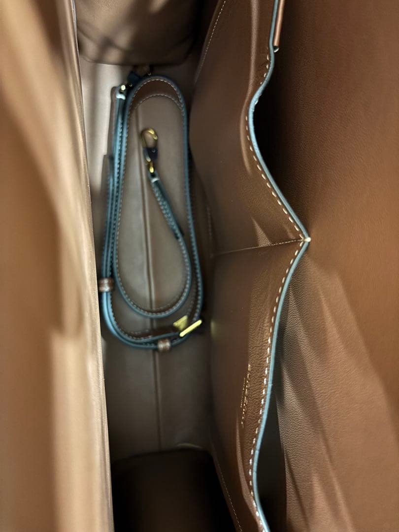 M*N様 美品バーバリー トップステッチ クロコ型押し ハンド/ショルダーバッグ