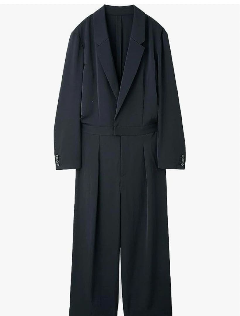 新品タグ付き　ミースロエ　マスキュリンジャンプスーツ　サイズ　0 ネイビー