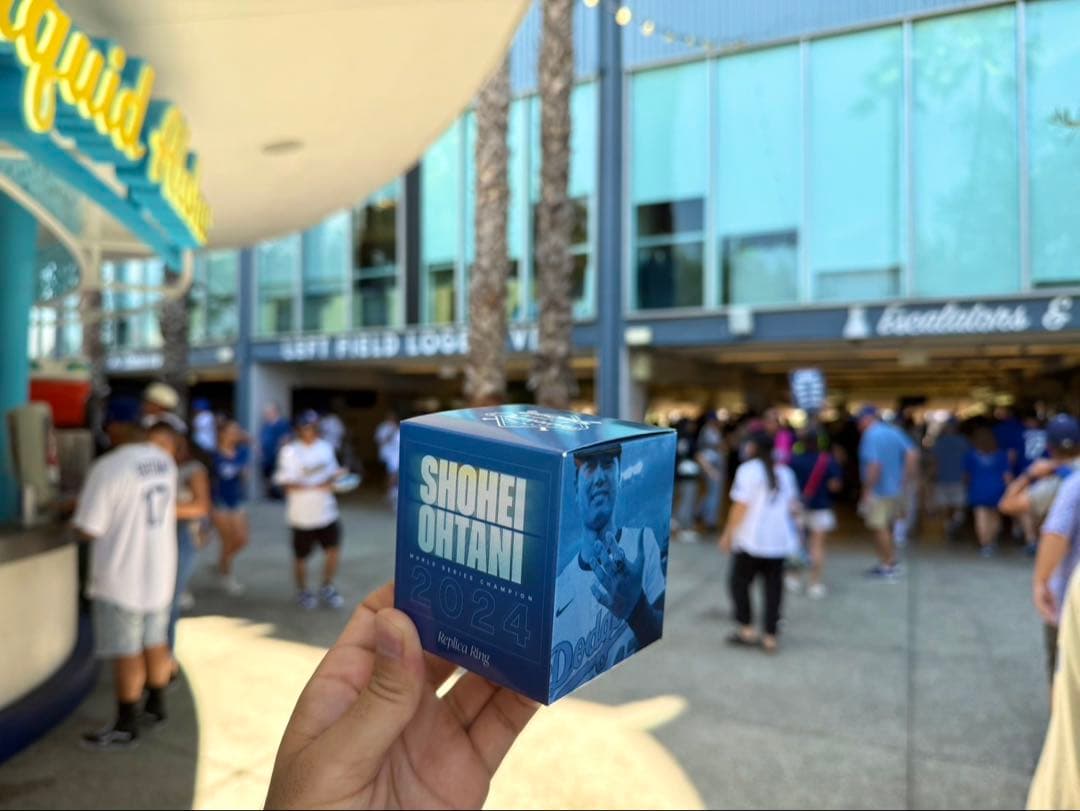 大谷翔平 記念品 ロサンゼルス・ドジャース ワールドシリーズチャンピオンリング