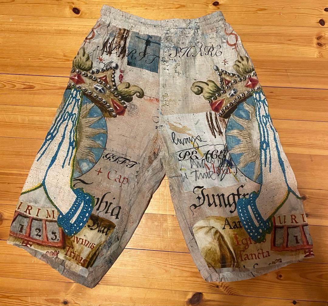 シェアスピリット アートプリント ハーフパンツ