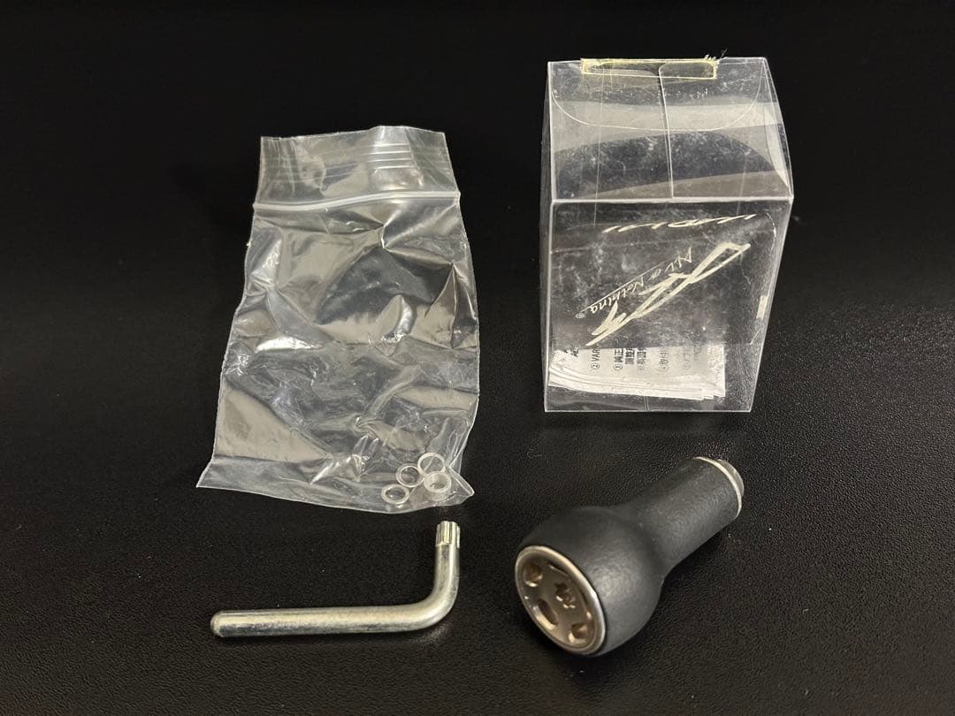 DRT バリアル スピニング用 ノブ シルバー