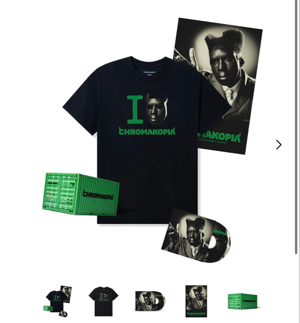 タイラーザクリエイター クロマコピア ボックスセット(TシャツLサイズ