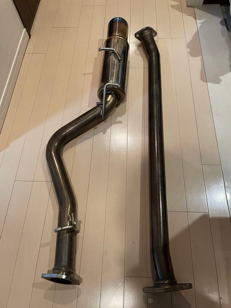 gr86 brz ロッソモデロ　中間ストレートマフラー