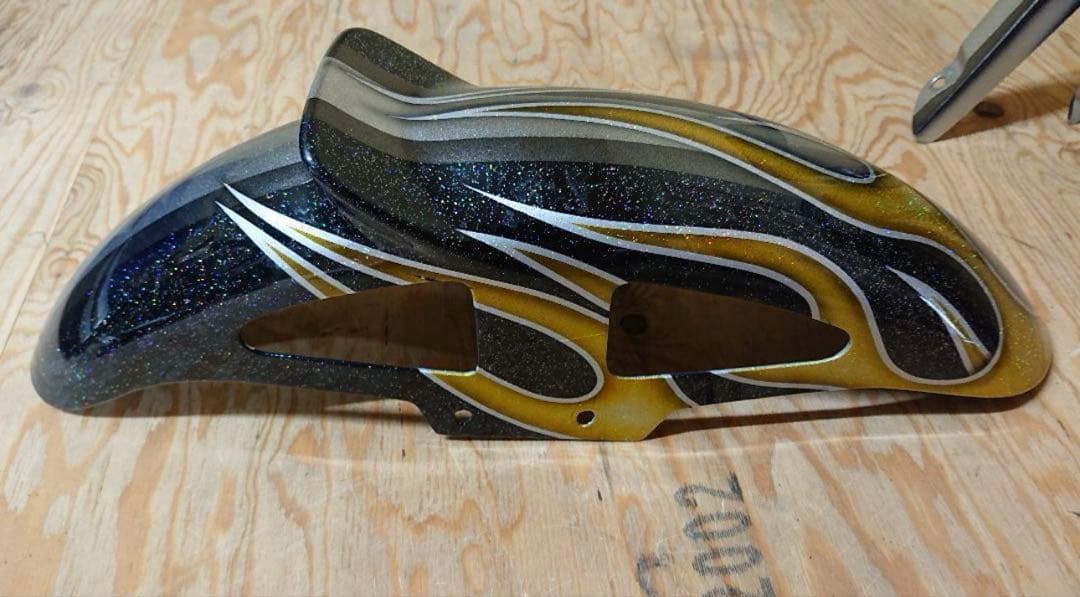 YAMAHA xj400 外装７点フルセット　業者塗装後未使用品　保管傷多少あり