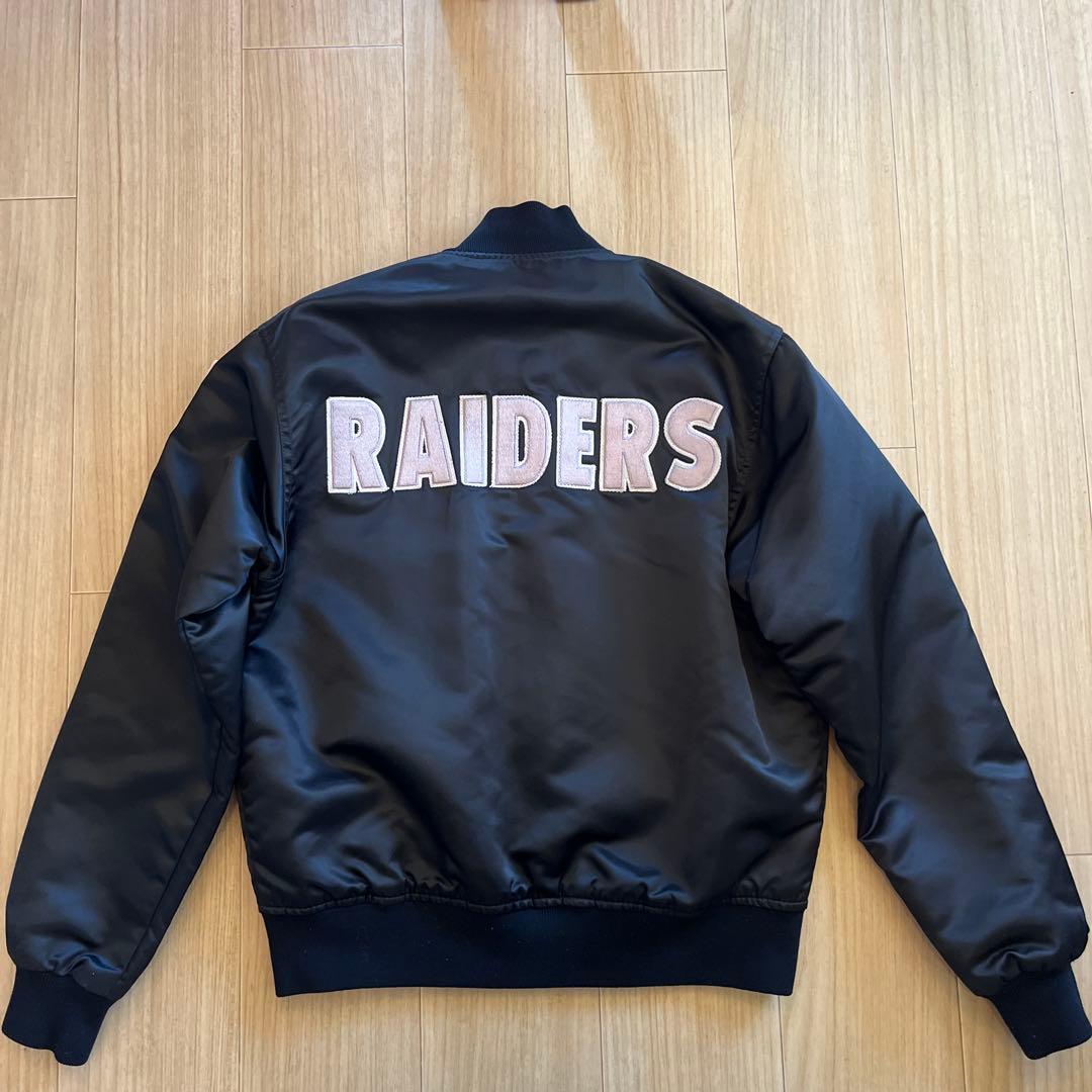 STARTER RAIDERS スタジャン USA製 M