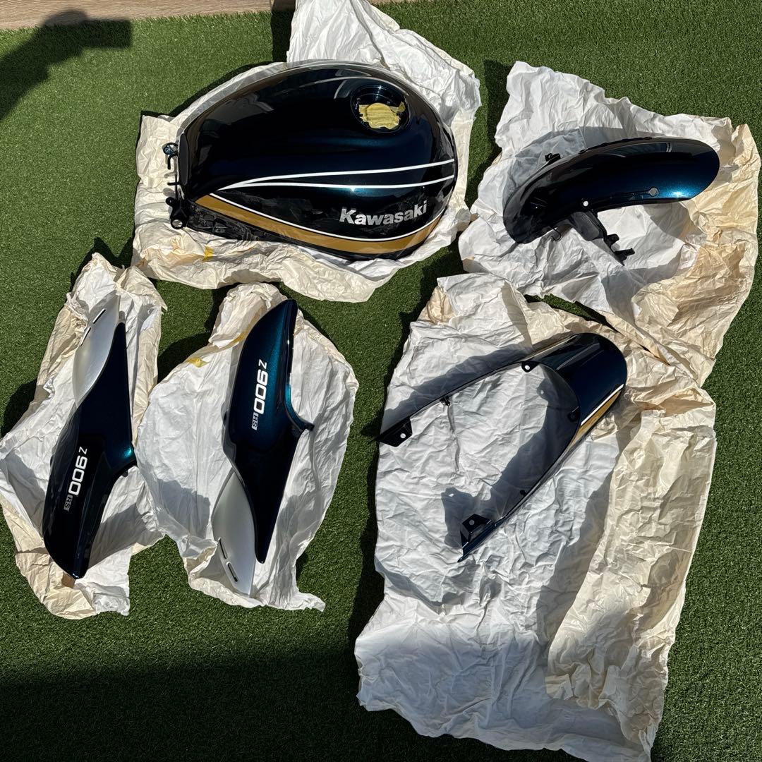 z900rsキャンディートーンブルー青玉外装セット美品