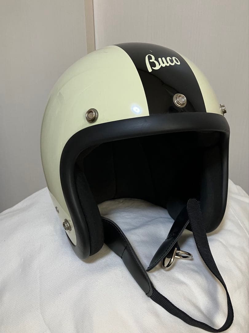 BUCO トイズマッコイ　アイボリー/ブラック　ジェットヘル Ｍ／Ｌ